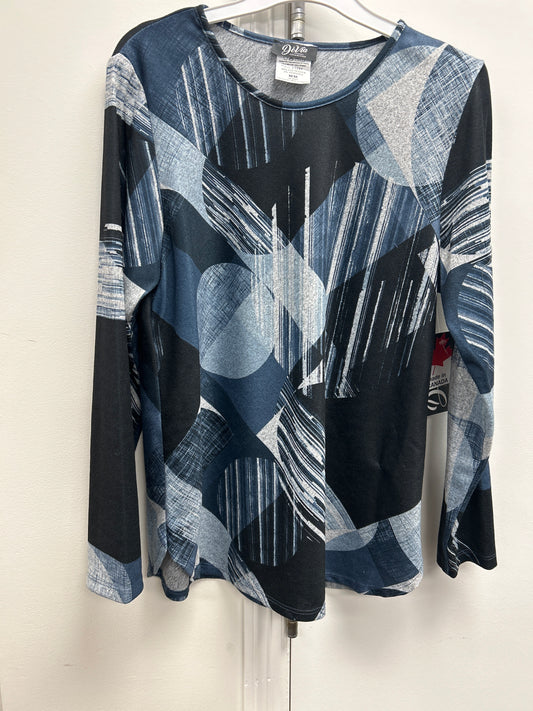 Originals crewneck sweater in abstract blue