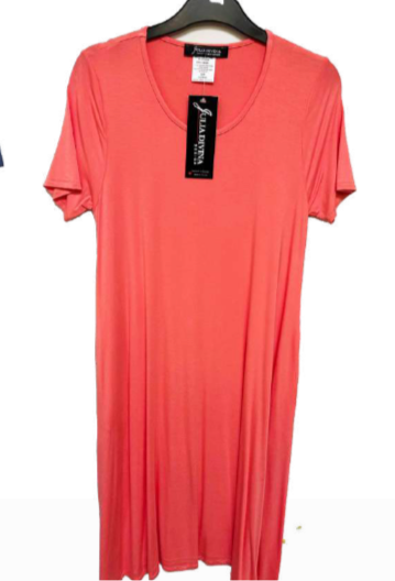 Mandy bamboo short sleeve dress