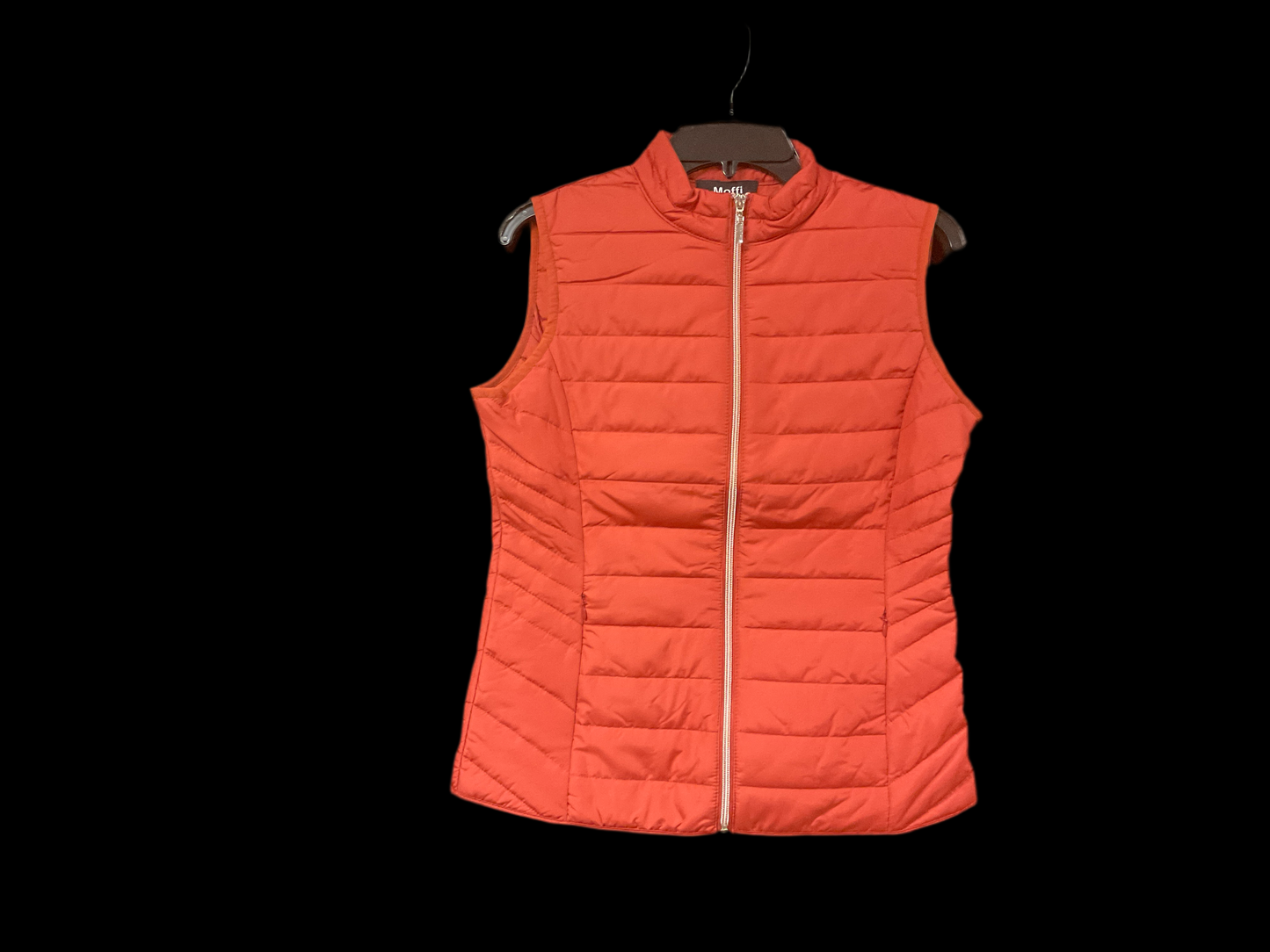 Puffer vest with zipper