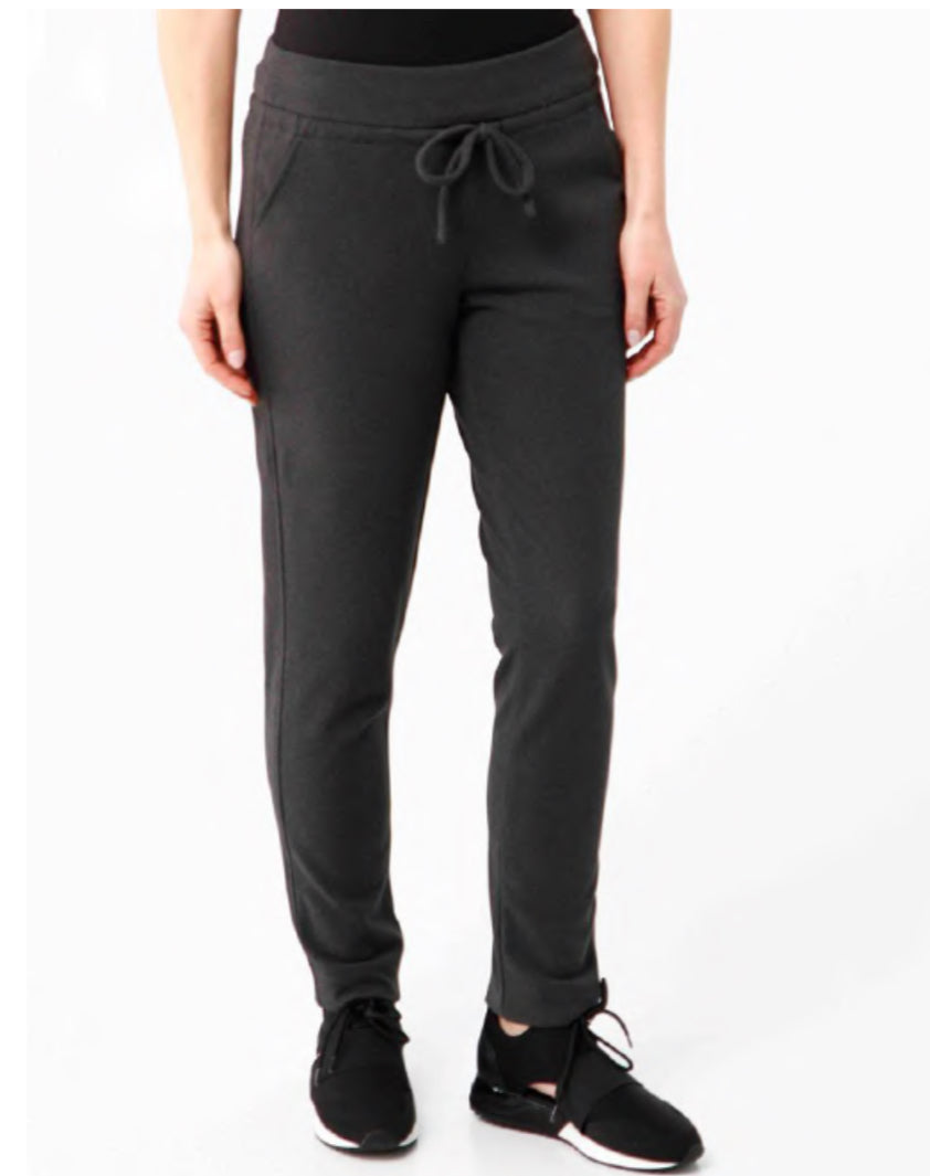 Gina micro fleece elastic waist jogger pant