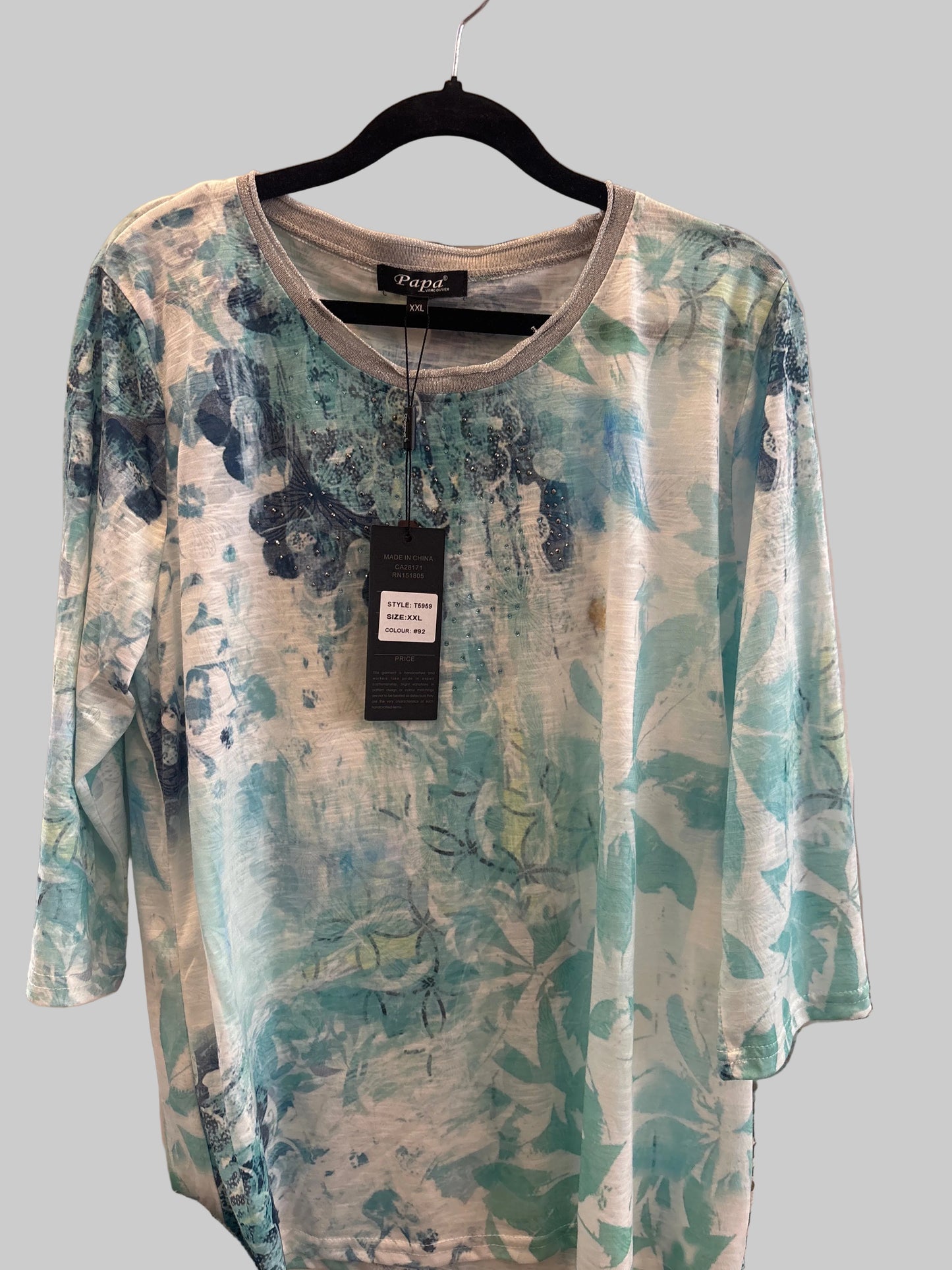 Juliet Floral Long Sleeve(T5959)