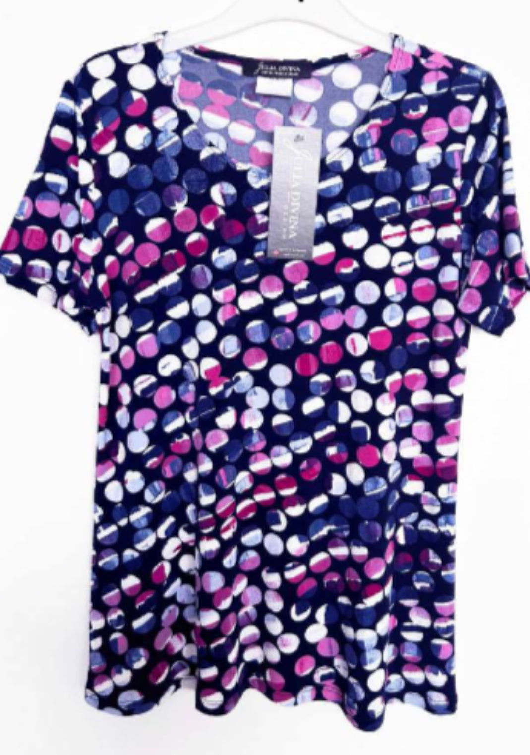 Petite printed T-shirt top