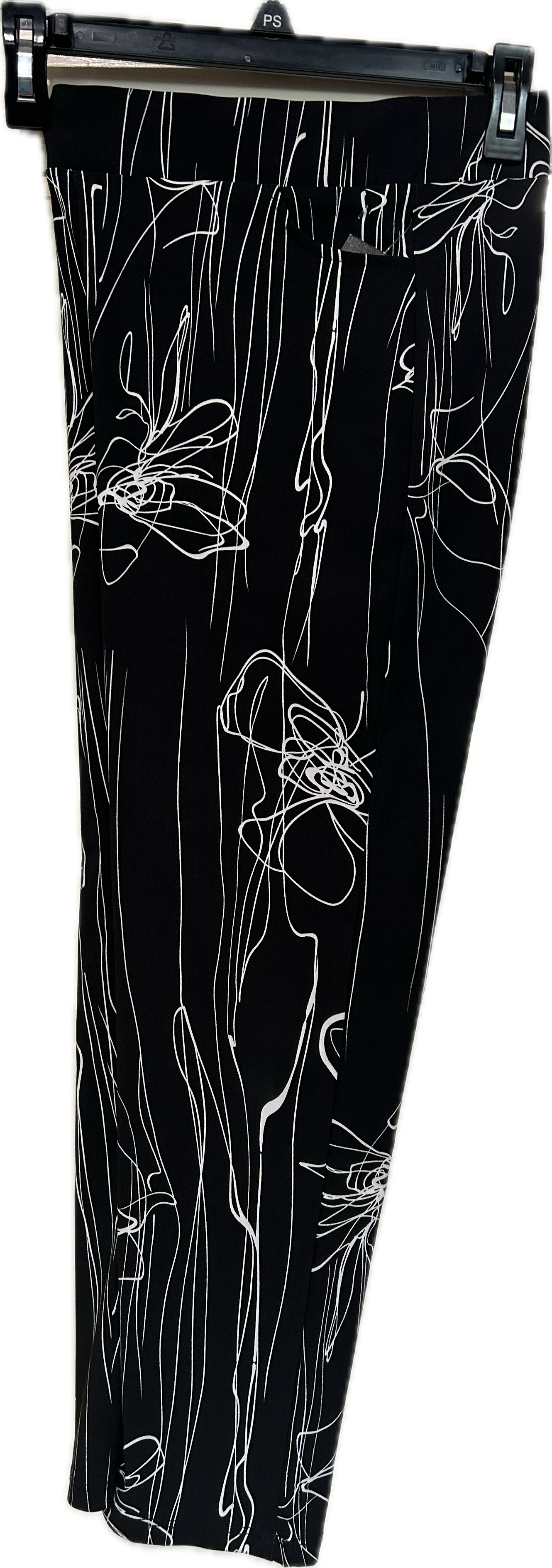Julia printed capri with pockets