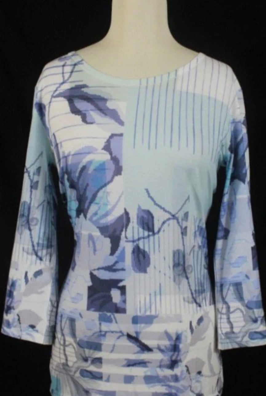 London printed crewneck top