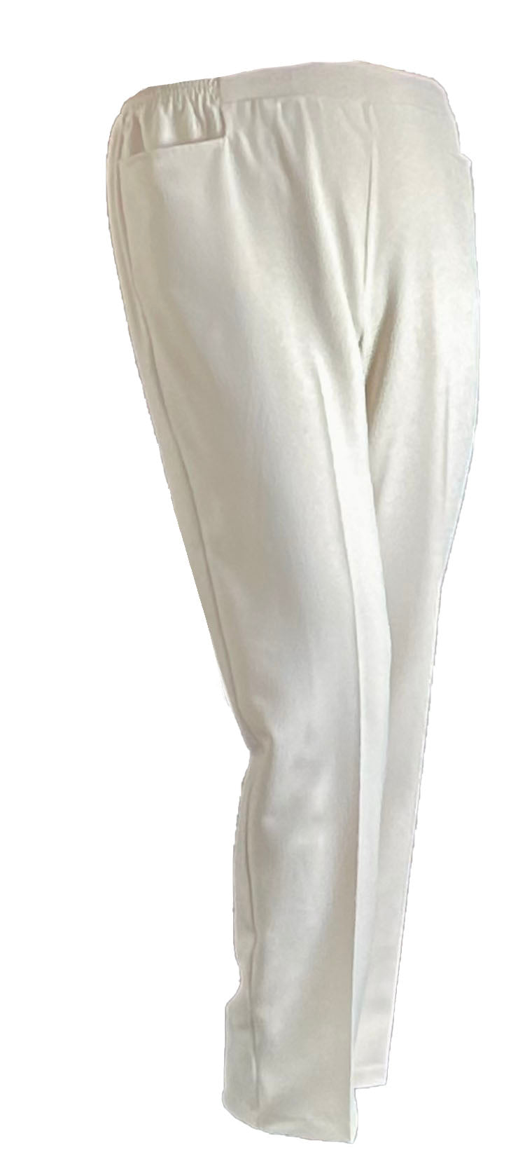 Yearly basic flat front pull on pant-Petite