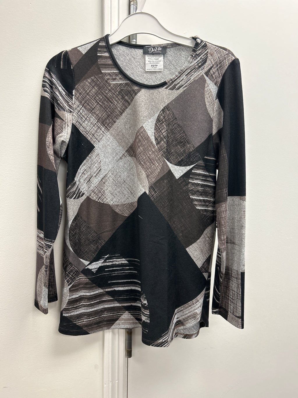 Originals crewneck sweater in abstract print