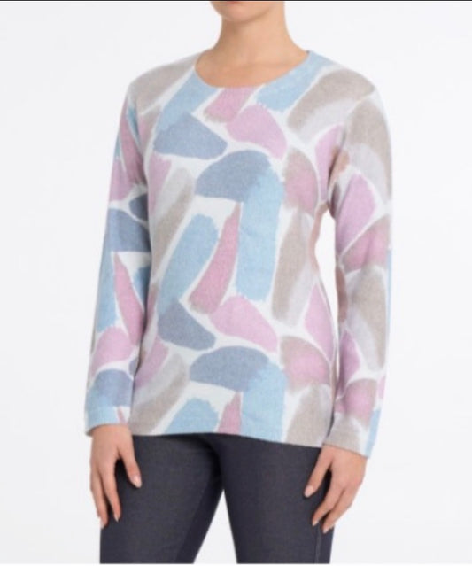 Artisanal Impression abstract Knit Sweater