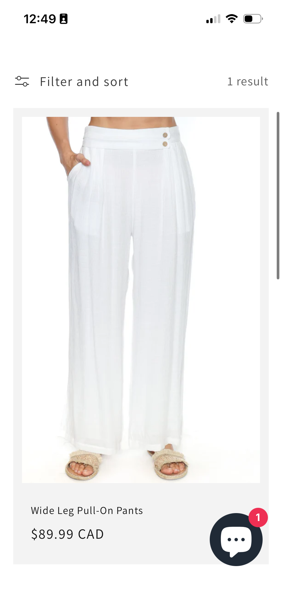 Lucy Wide Leg Flow Pant