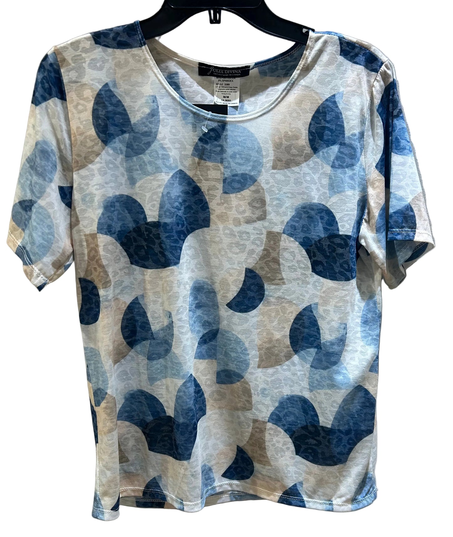 Ceci circle printed T-shirt top