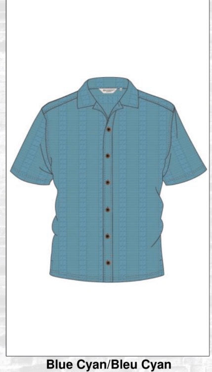 Men’s knit short sleeve button down Phil