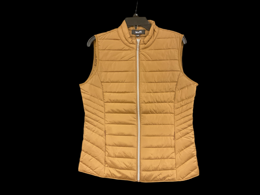 Puffer vest with zipper