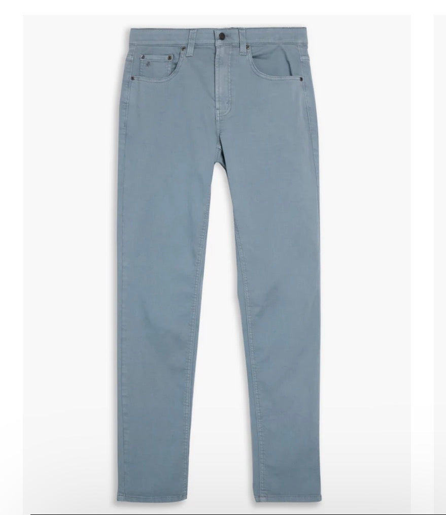 Brad Slim 5 pocket pant in stretch twill