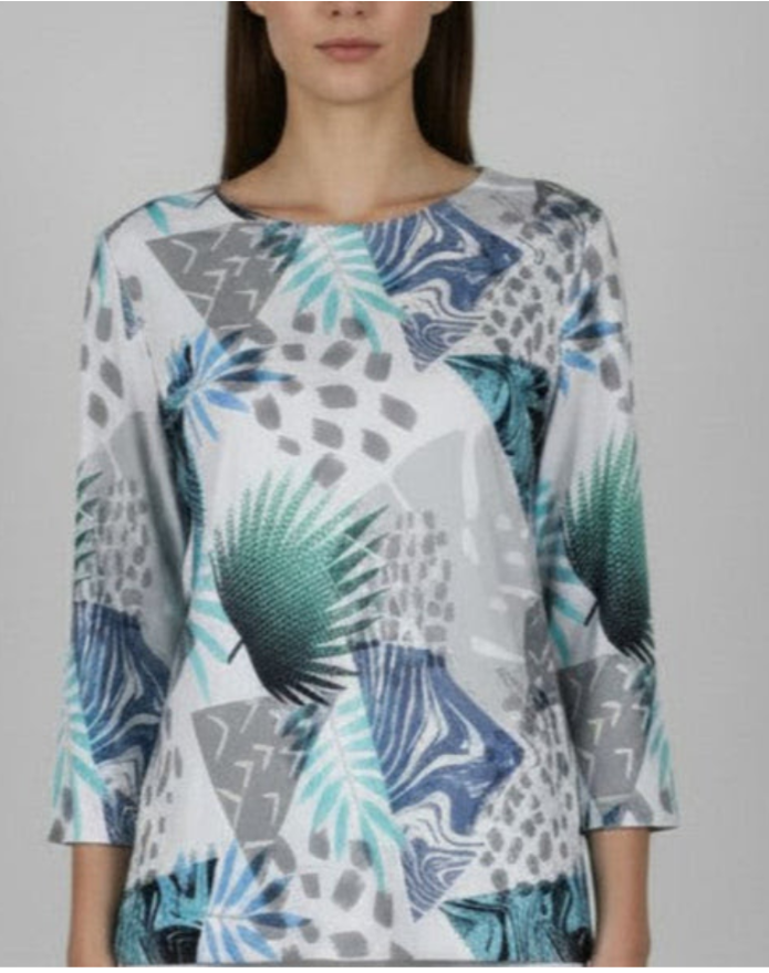 Modern Botanical Print Top 23-3328