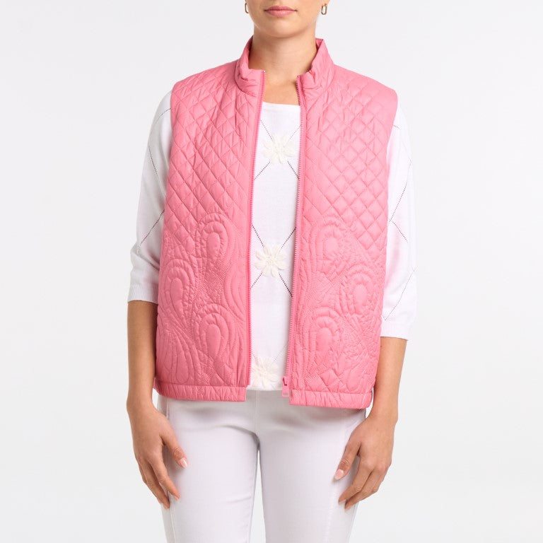 Artisan Paisley Quilted Vest