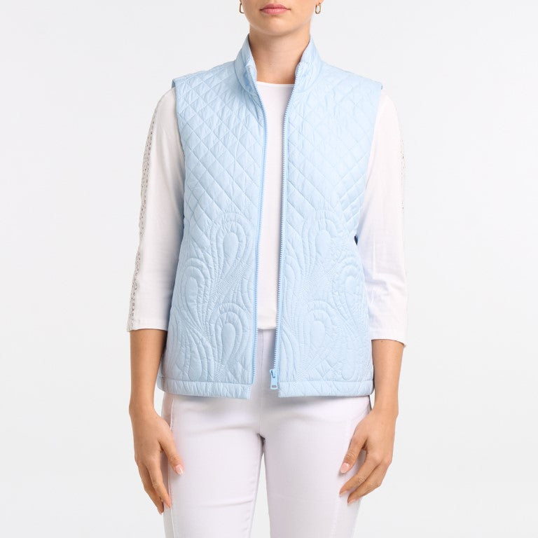 Artisan Paisley Quilted Vest