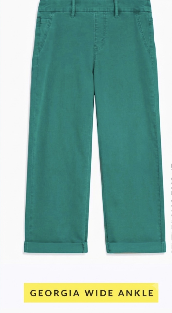 Maddie rolled up regular waist/pull on pant 2936780200