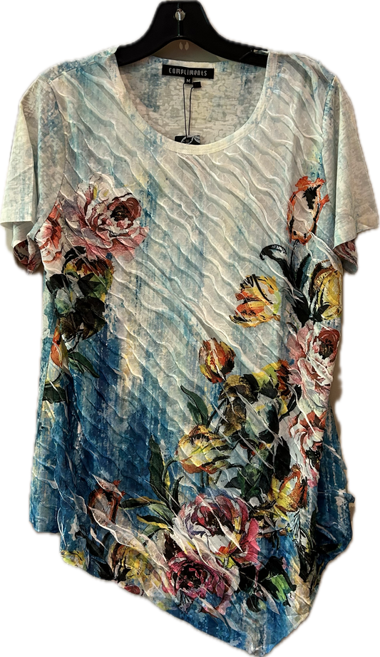 London ruffle crewneck top-4398