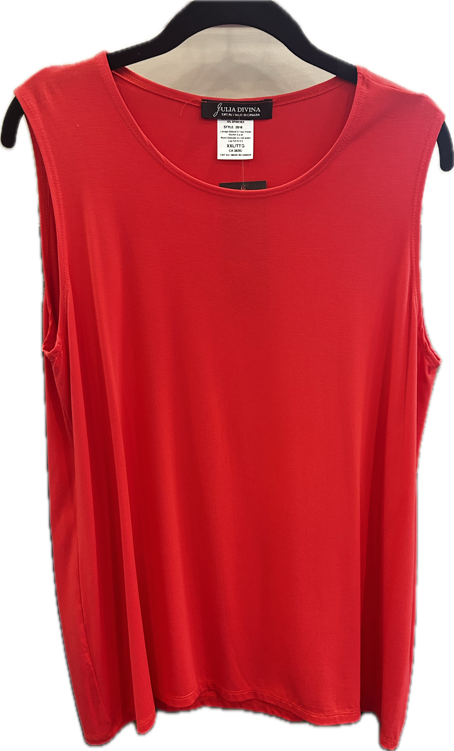 Bamboo Basic crewneck tank top