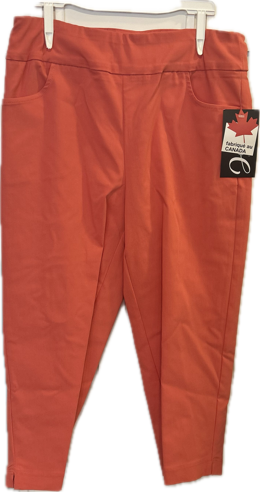 Sandra stretch capri pant