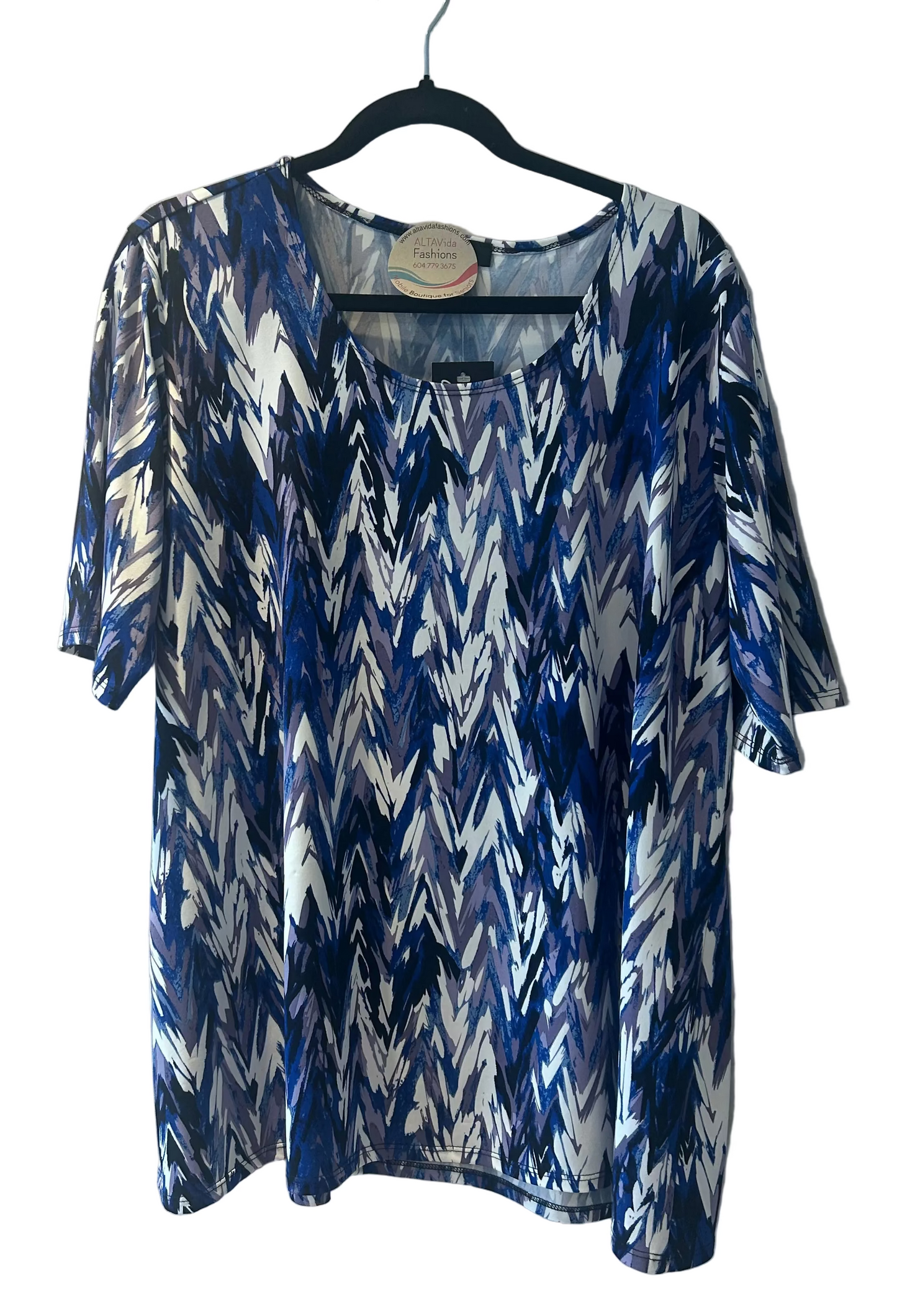 Lilac royal T shirt -PLUS (3389X)