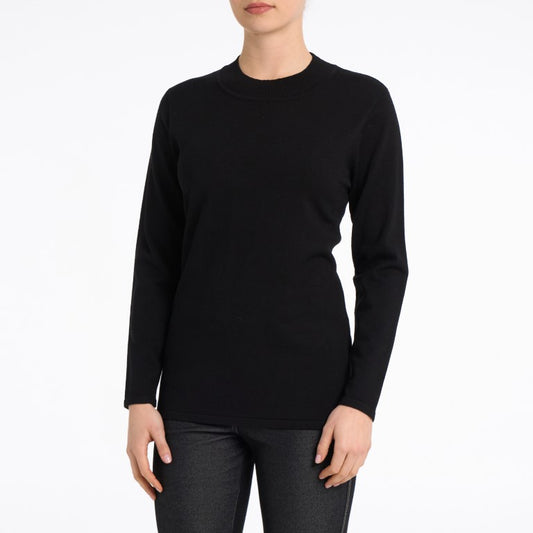 Maggie mock neck lightweight sweater