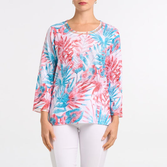 Tropical Lattice Palm Top