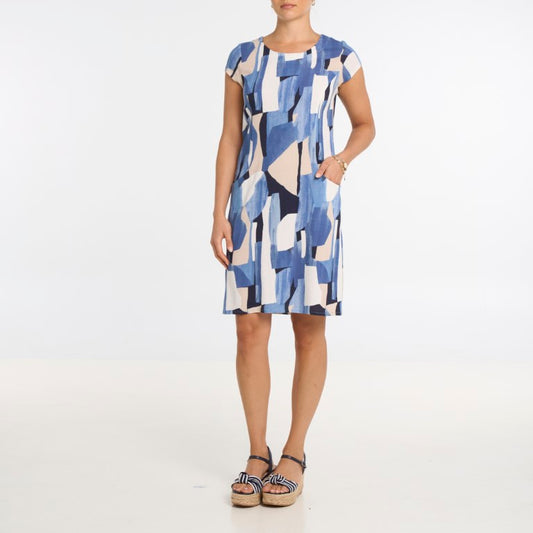 Mandy dress with pockets and cap sleeves