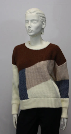 Nova geometric sweater