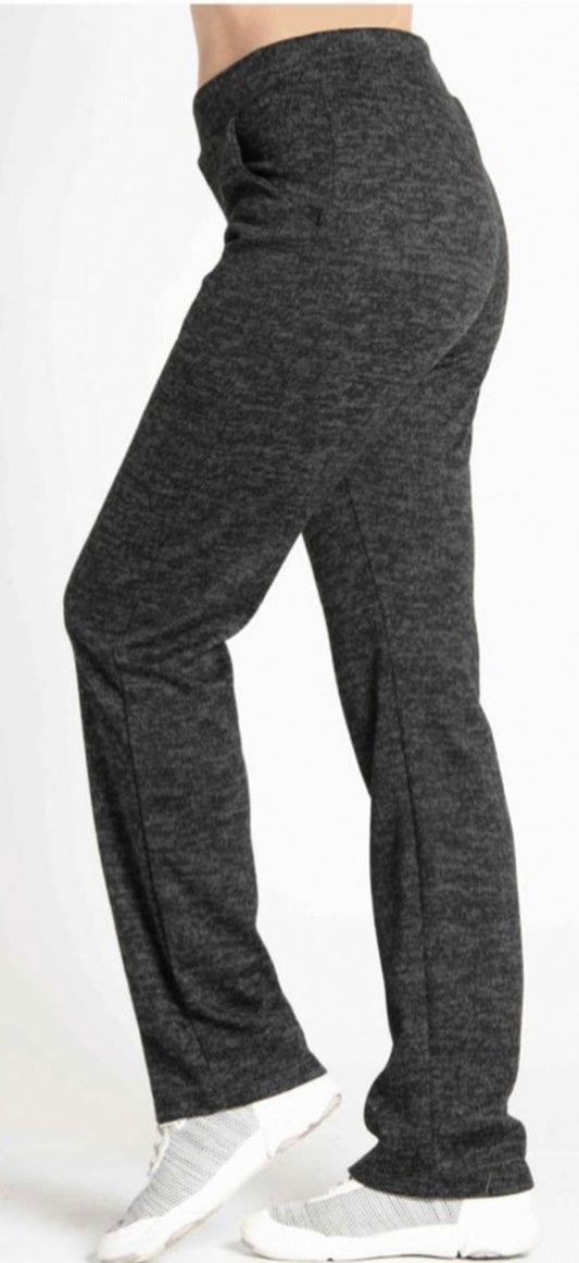 Julia PDR knit straight leg pant in petite
